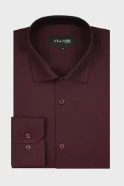 bordowa-koszula-meska-struktura-45-176-182-slim-fit