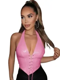 shein-rozowy-lakierowany-top-z-wiazaniami-40-42-1hb