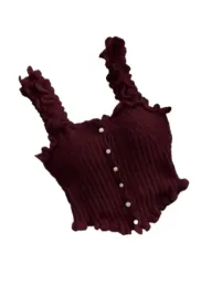 shein-bordowy-top-na-ramiaczkach-z-guzikami-i-falbanami-40-42-1hb