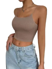 shein-bezowy-top-na-ramiaczkach-z-marszczeniami-40-42-1ha
