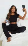 prettylittlething-top-damski-czarny-basic-40-egu-stan-nowy