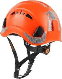 pomaranczowy-kask-wspinaczkowy-do-prac-na-wysokosci-i-wspinaczki-gorskiej