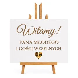 tablica-40x30-cm-witamy-pana-mlodego-sztaluga-50cm-zlote-lustro-serce