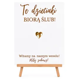 tablica-te-dzieciaki-biora-slub-sztaluga-zestaw-serce-zlote-lustro