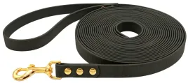 smycz-miejska-dla-psa-z-raczka-hexa-wodoodporna-czarna-200cm-2m-tasma-2cm