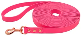 smycz-miejska-dla-psa-z-raczka-hexa-wodoodporna-fuksja-200cm-2m-tasma-2cm