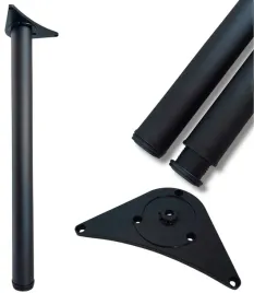 noga-czarna-820mm-do-stolu-biurka-blatu-regulowana