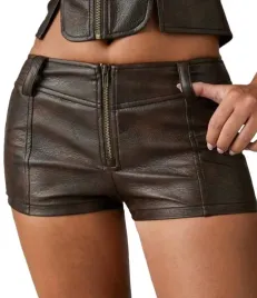 shein-krotkie-spodenki-ekoskora-wysoki-stan-brazowe-36-1ha