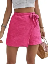 shein-rozowe-krotkie-spodenki-owijane-z-kokarda-38-1ha