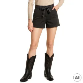 guess-czarne-spodenki-z-paskiem-i-kieszeniami-krotkie-38-gga