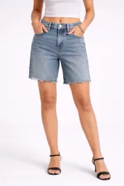 guess-jeansowe-spodenki-damskie-z-przetarciami-i-surowym-szwem-38-gga