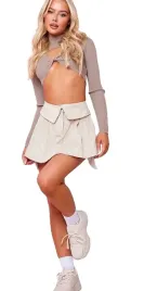 prettylittlething-spodnica-mini-bezowa-40-m6o
