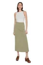 vero-moda-prosta-spodnica-khaki-z-elastycznym-pasem-xl-x-a