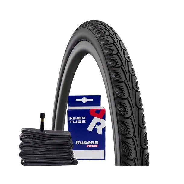 Opona rowerowa 26 MITAS RUBENA 37-590 26x1 3/8 + dętka ZESTAW wentyl AUTO