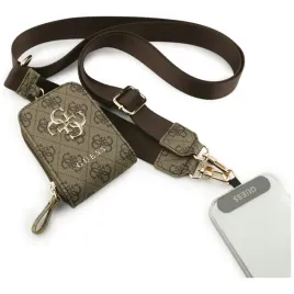 guess-4g-metal-logo-universal-crossbody-phone-strap-small-purse-smycz-pasek-na-ramie-z-portfelem-do-telefonu-brazowy