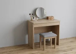 biurko-toaletka-komputerowe-80-cm-dab-sonoma-tanie