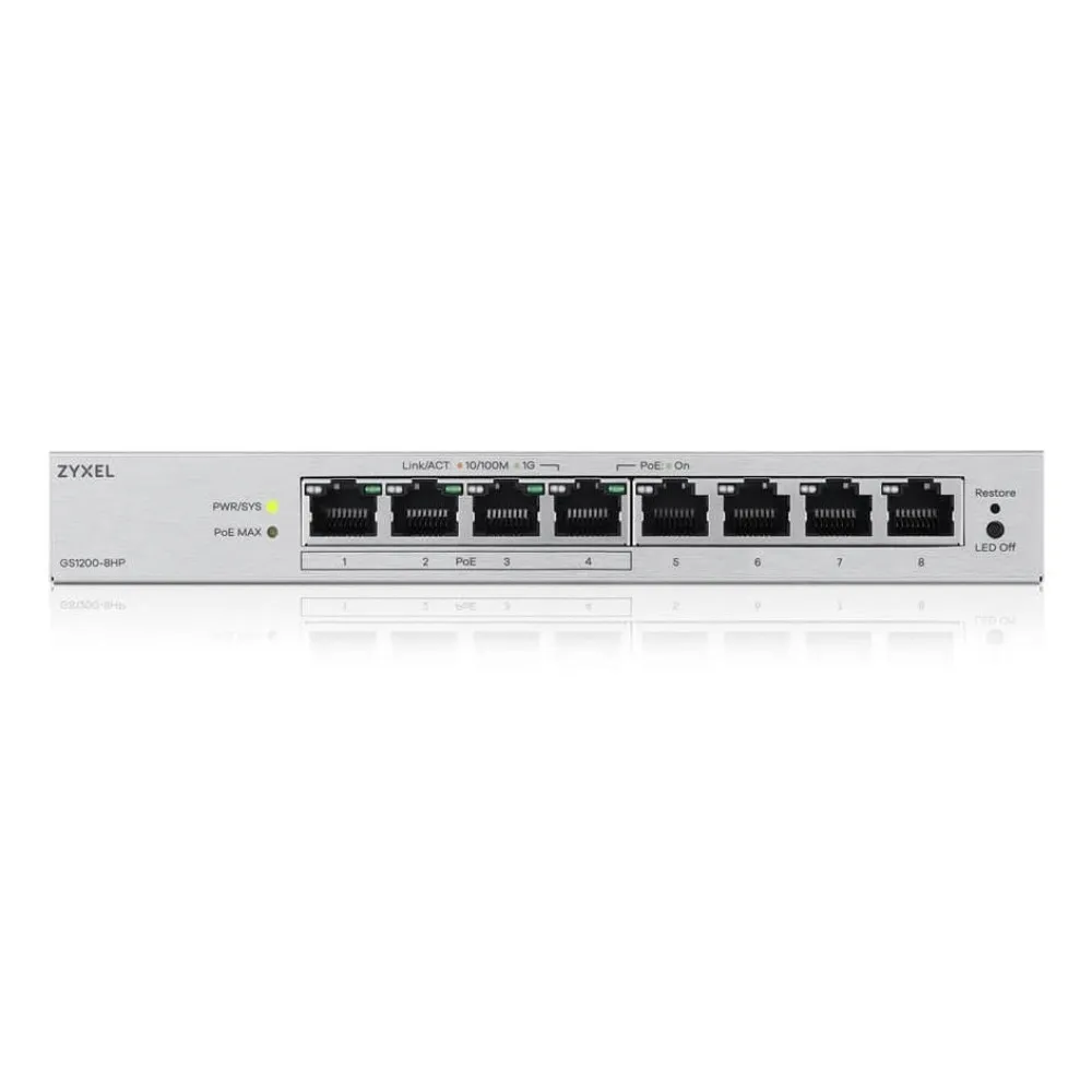 switch-zyxel-gs1200-8hpv2-eu0101f-60w-managed-stan-nowy