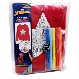 bluzka-cienka-polarowa-do-malowania-spider-man-rozmiar-98-104
