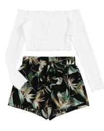 shein-komplet-klasyczny-spodenki-top-wzor-l-xl-vur