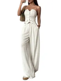 shein-elegancki-komplet-len-wiskoza-gladki-bezowy-36-1ka