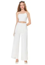 shein-komplet-damski-bialy-top-i-spodnie-40-42-lkv