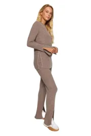 trendyol-komplet-damski-sweter-i-spodnie-prazkowane-bezowy-m-5ea