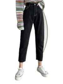 spodnie-jeansowe-damskie-gladkie-czarne-xxl-llu
