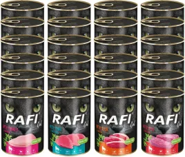 mokra-karma-dla-kota-rafi-cat-adult-mix-smakow-24x400g