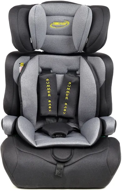 Fotelik Samochodowy SUMMER BABY Cosmo I-Size 76-150cm CIEMNO SZARY