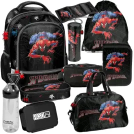 mega-zestaw-plecak-szkolny-paso-tornister-spiderman-klasa-1-3-zestaw-10-el