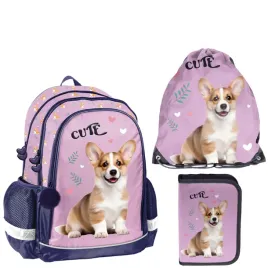 zestaw-plecak-szkolny-paso-tornister-pies-klasa-1-3-piesek-corgi-zestaw-3el