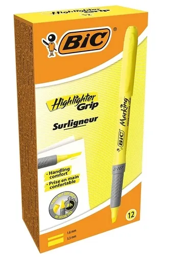 zakreslacz-zolty-bic-marka-bic