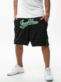 spodenki-szorty-meskie-dresowe-jigga-wear-baseball-zielono-czarne