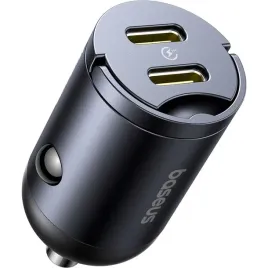 baseus-ladowarka-samochodowa-pd-mini-tiny-star-2x-usb-c-30w-czarna