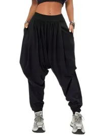 shein-spodnie-damskie-czarne-alladynki-casual-36-1ja