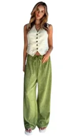 shein-spodnie-casual-zielone-gladkie-proste-z-wysokim-pasem-38-1ha
