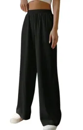 shein-plus-size-czarne-spodnie-casual-damskie-dlugie-proste-z-lnem-50-1hb