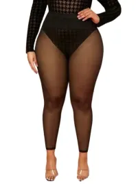shein-plus-size-spodnie-damskie-czarne-dlugie-przeswitujace-48-1jc