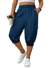 shein-granatowe-spodnie-bojowki-3-4-z-kieszenia-casual-50-1jc