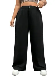 shein-plus-size-spodnie-damskie-czarne-proste-dlugie-casual-48-2bc