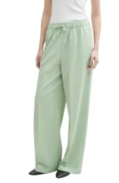 tom-tailor-mietowe-spodnie-dlugie-casual-ze-sznurowaniem-l-xqa