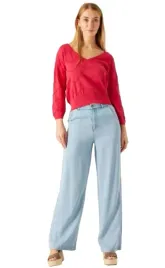 garcia-spodnie-casual-niebieskie-proste-na-lato-xl-jqa
