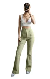 trendyol-zielone-eleganckie-spodnie-wysoki-stan-zaszewki-38-5aa