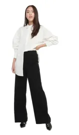 only-damskie-spodnie-czarne-szerokie-dzianinowe-casual-l-jpa