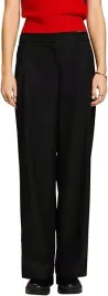 esprit-czarne-eleganckie-spodnie-proste-zaszewki-wysoki-stan-36-34-6ba