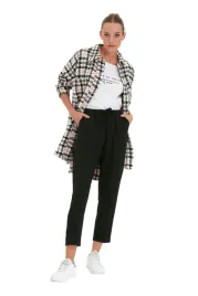 trendyol-czarne-spodnie-casual-z-wiazaniem-w-pasie-34-opa