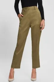 guess-eleganckie-spodnie-cygaretki-khaki-zamek-xs-g-a