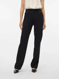 vero-moda-czarne-eleganckie-spodnie-proste-wysoki-stan-m-32-7aa