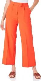 vero-moda-pomaranczowe-eleganckie-spodnie-proste-zaszewki-40-30-7aa