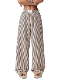 shein-luzne-spodnie-baggy-casual-paski-bezowe-m-1la
